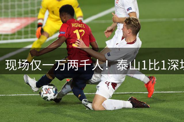 现场仅一万两千人！泰山1比1深圳，难看场面，配得上冷清上座率